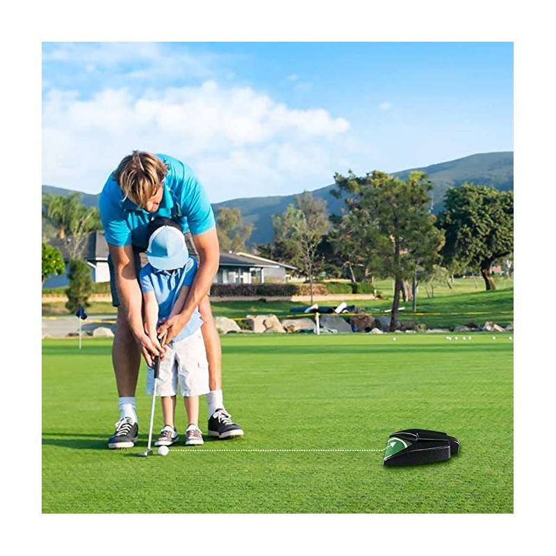 Esenlong Golf Automatic Putting Cup, Golf Ball Automatic Putting Returning