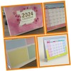 Ciieeo Desk Calendar Minimalist Standing Calendar for Organizing Events and