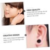 Healeved 14pcs Silver Helix Earrings Set Mens Fashion Earrings Steel