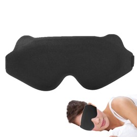 Night Eyeshade,Adjustable Eye Cover for Traveling - Night Sleeping Eye Masque for Home, High-speed Rail, Road Trip