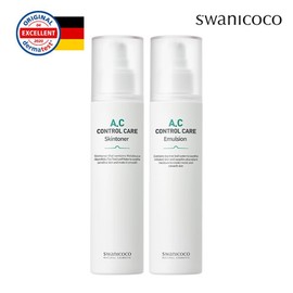 Swanicoco AC Control Care Skin 120ml + AC Control Care Emulsion 120ml / 스와니코코 A.C 컨트롤 케어 스킨120ml+A.C 컨트롤 케어 에멀젼120ml