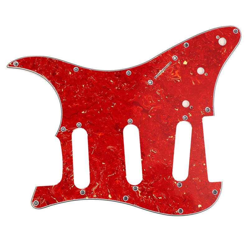 Guitar Pickguard Replacement Aluminum Foil Shielding PVC Scratch Protection Guitar