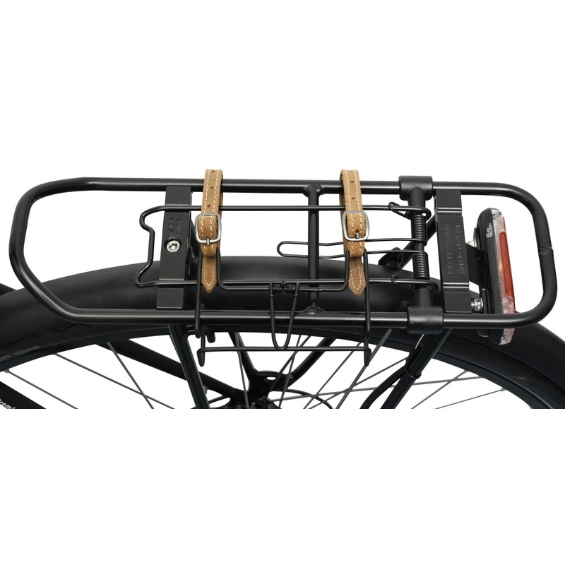 Gusti Philippe T. Leather Bag Holder Pannier Rack with Leather