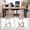 One Step Stool for Bed, Wooden Step Stool with Non-Slip