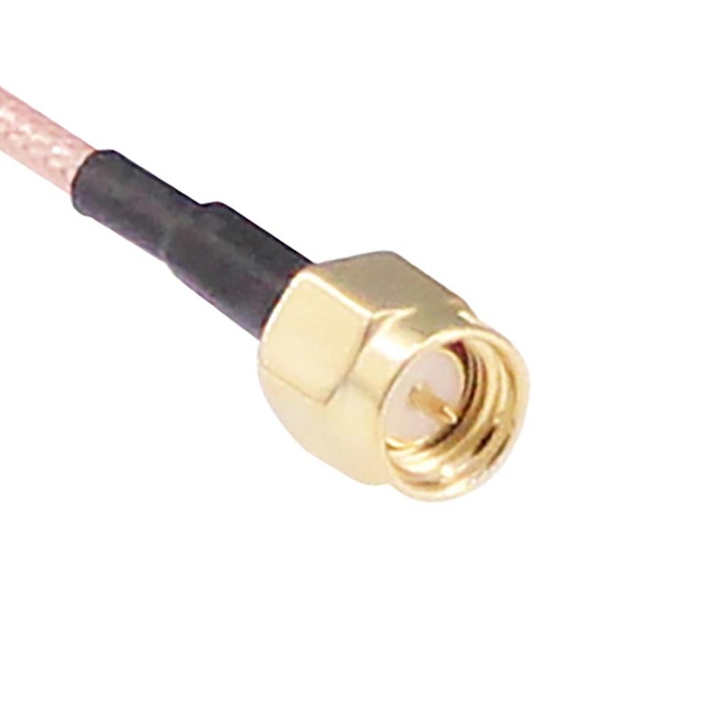 RFaha 3pcs RF coaxial Coax Assembly SMA Male to F