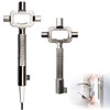 Pack of 2 universal construction keys, architect keys, long and