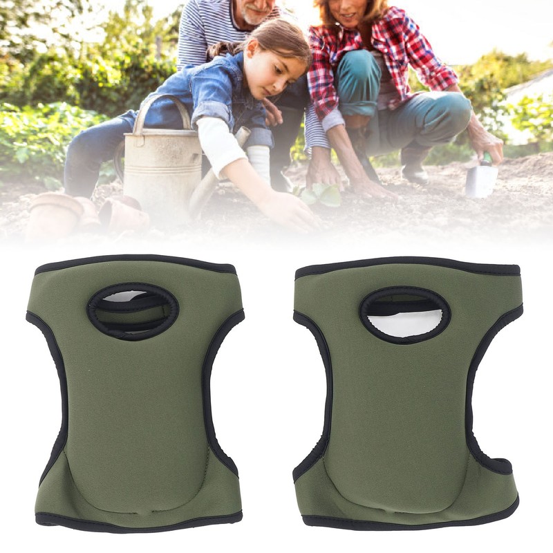 1 Pair Adjustable Knee Pads Multifunctional Waterproof Gardening Kneeling Pad