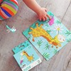 Dodo D300163 Educational Giraffe Puzzle 16 Pieces, Various