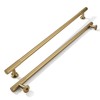 khtumeware 12 Inch Hole Center 5 Pack Champagne Bronze Heavy