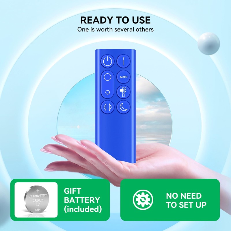 Snrigw Snrigw Replacement Remote Control for Dyson TP04/DP04/TP06/TP09 Compatible with