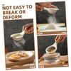 Mikinona Wooden Handle Stainless Steel Flour Sifter Baking Sieve Strainer