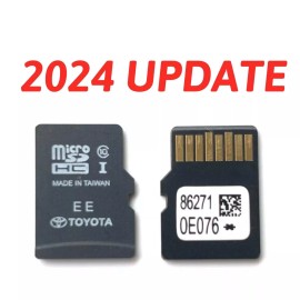Toyota *NEW* UPDATED 2024 GPS NAVIGATION MICRO SD CARD TOYOTA OEM 86271 0E076 USA/CA