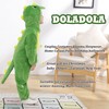 Doladola Baby Animal Costume with Hood, Children’s Flannel Jumpsuit, for
