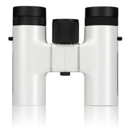 Bresser Spirit Compact Binoculars 6 x 24 White - Lightweight Outdoor Binoculars with Multilayer Coating - Ideal for Hiking, Animal Shooting and Bird Watching - Includes Carry Bag and Carry Strap