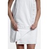 Bella il Fiore Seersucker Spa Wrap (White)