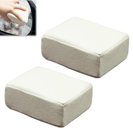 HELION 2 PCS Demister Pad, Genuine Chamois Car Demister Pads Absorbent Demisteer Pad for Car, No Smear Chamois Windscreen Demisterr for Carr Windscreen Mirrors Window