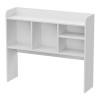 SEGAWE White Office Organization Shelves for Top of Desk Organizers