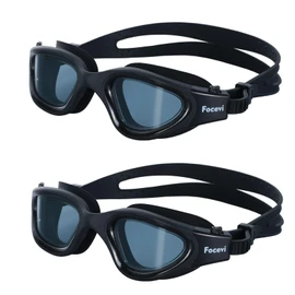 Focevi Clear Swimming Goggles for Men/Women,Anti-Fog Anti-UV Adult Swim Goggles, Boys/Girls/Junior/youth Swim Goggles, Swimming Glasses