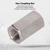 5Pcs Hex Coupling Nut Set Connector 304 Stainless Steel Industrial