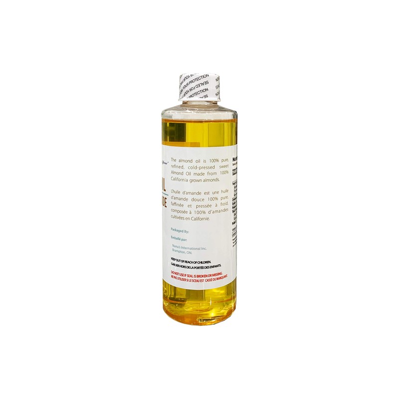 100% California Grown Almond Oil - Organic