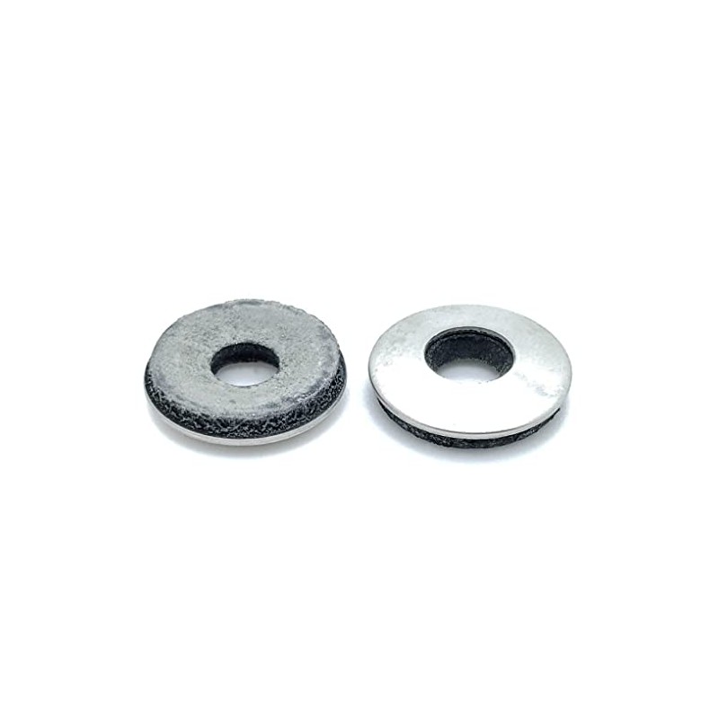 500 Qty #8 Stainless Steel EPDM Bonded Sealing Neoprene Rubber