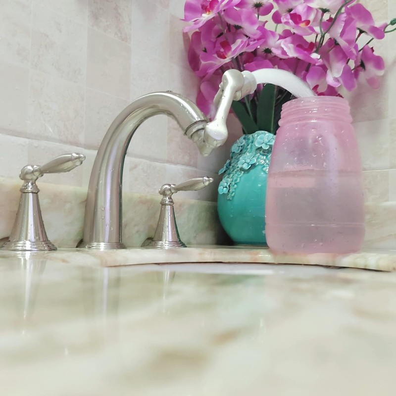 ROLYA 1080 Degree Rotating Faucet Extender Kitchen Sink Aerator Extension