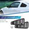 2Pcs 1/4 Quarter Side Window Louvers Scoop Vent Cover For