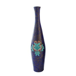 Décopatch - Ref HD013O - Freesia Vase - Papier Maché Object to Decorate - 6 x 6 x 29.5cm - Decorate with Décopatch Papers & PaperPatch Glue, Glitter, Paints, Brown