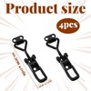 4Pack Toggle Clamps,Stainless Steel Toggle Latch,Durable Spring Latch for Toolbox