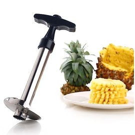Premium Pineapple Cutter Upgraded,Thicker Blade,Pineapple Corer Slicer Peeler,Kitchen Pineapple Corer and Slicer Tool with Sharp Blade for Fruit Rings