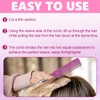 3 Pieces Highlight Comb, 3 Sizes Hair Dye Comb, Long