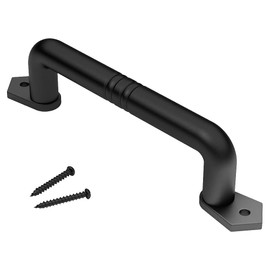 skysen Sliding Barn Door Handle Pull Black for Sliding Barn Door,Gate 9'' Black(607)