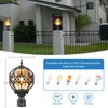 Zanritelit Outdoor Post Light Fixtures for Driveway Yard Patio Garden,