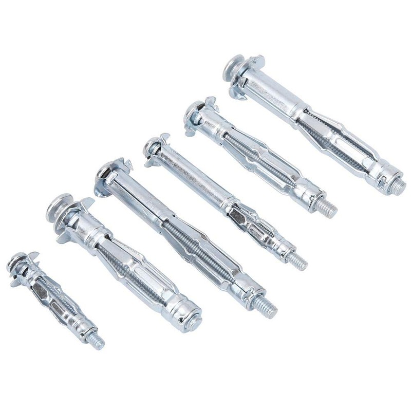 42PCS M4~M6 Tornillo de Expansión Tornillo Kit de Combinación de