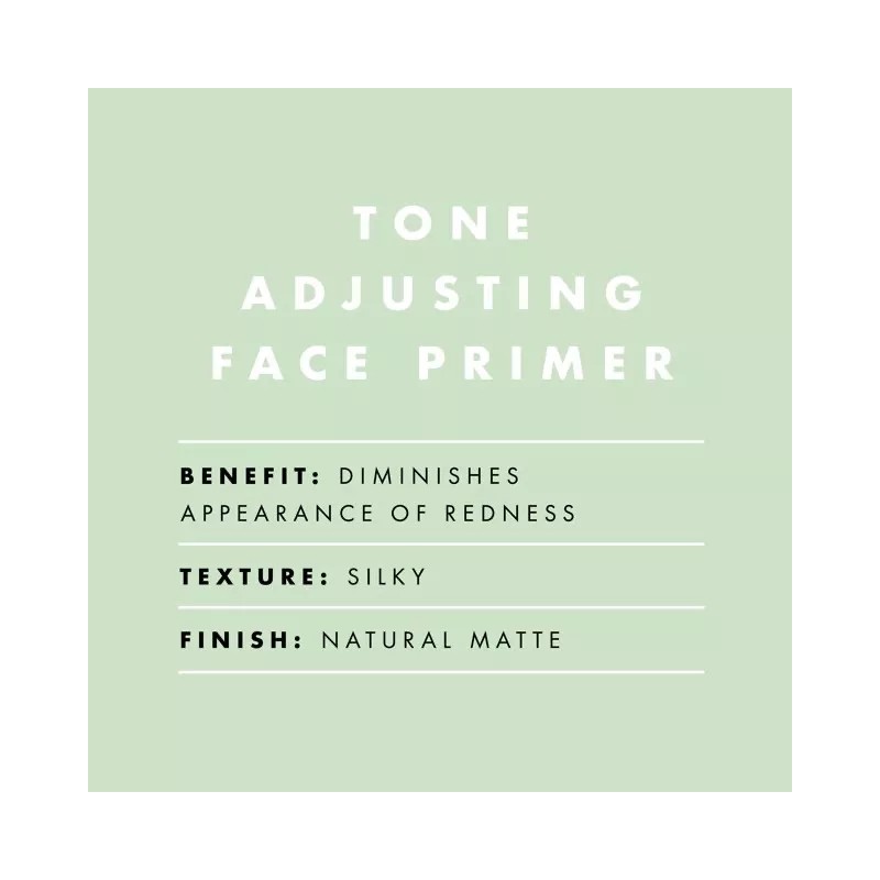 E.l.f., Tone Adjusting Face Primer, Neutralizing Green, 0.47 Tono Del