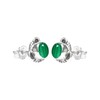 Malachite Stone Post Stud Earrings 925 Sterling Silver Gemstone Stud