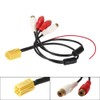 Tbest Mini ISO to RCA Car Aux Cable - 6