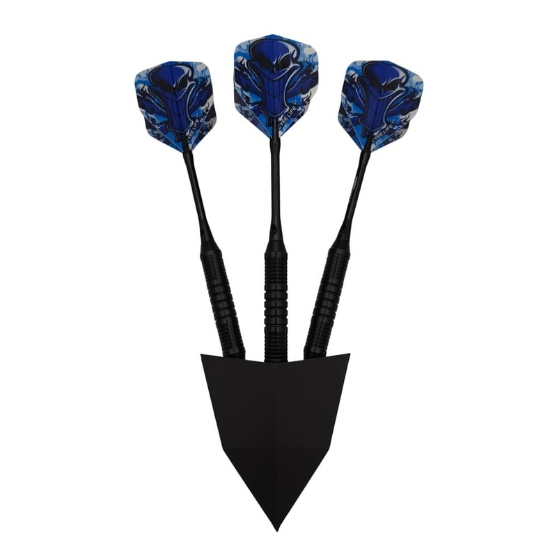 Wall Mounted 3 Dart Holder 2pcs (Black)
