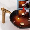REGALMIX Antique Brass Pop UP Drain, Bathroom Vessel Lavatory Vanity