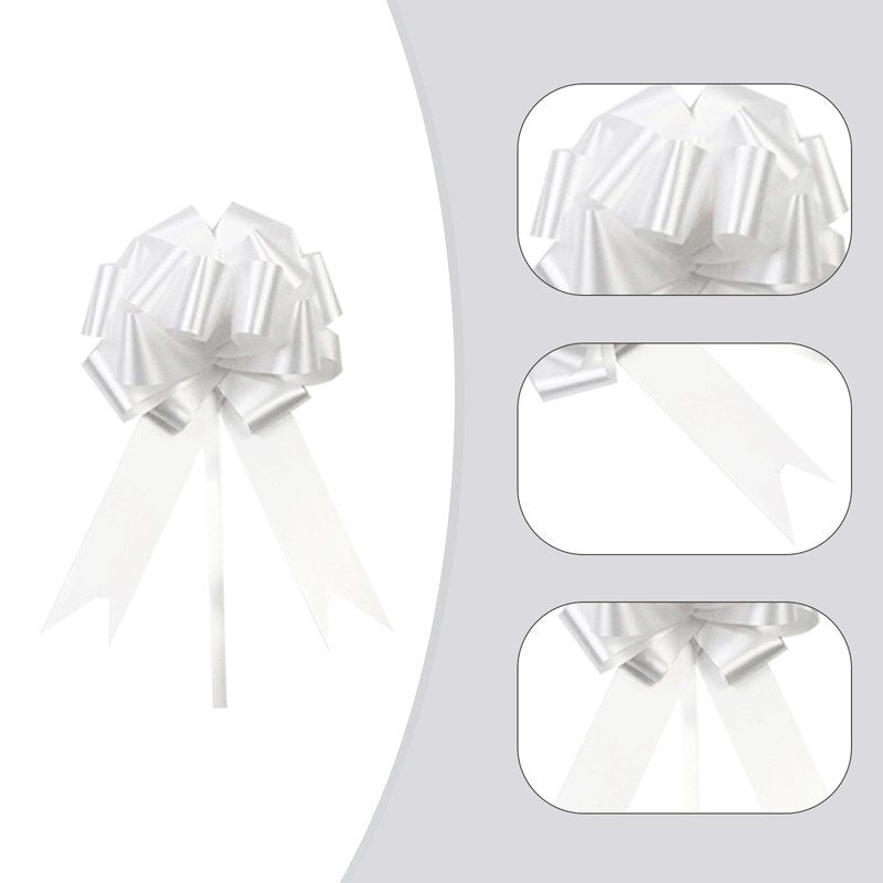 30Pcs Large Pull Bows for Gift Wrapping, Pull Bows for