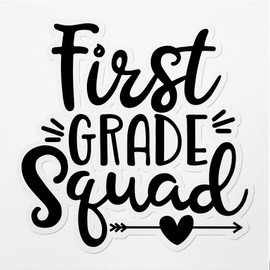 Decal Stickers Of First Grade Squad Premium Indoor (No Waterproof) Vinyl Decal Stickers For Laptop Phone Accessory Helmet Car Window Mug Tuber Cup Door Wall Decoration ANDVER3f37580BL110422