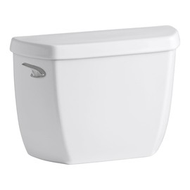 KOHLER Wellworth Classic 1.0 GPF Toilet Tank with Left-Hand Trip Lever, White