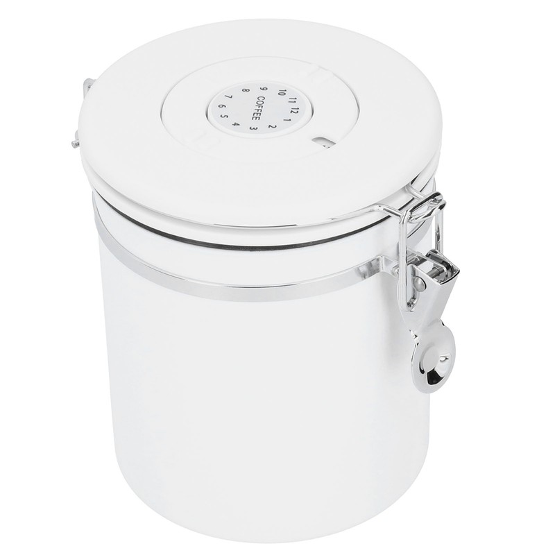 Stainless Steel Sealed Canister Coffee Flour Sugar Container Storage Jar