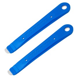 Oiieco 2Pcs Bicycle Tire Lever Tyre Spoon Changing Tool, Steel-Core Bicycle Tyre Levers,Durable Metal Boosted Tyre Levers for MTB and Road Bicycles