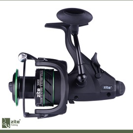 Zite Fishing Free Spool Reel Fishing 5000 5+1BB | Fishing Reel with Freewheel | Freerunner Reel Carp Fishing with Two Aluminium Spools