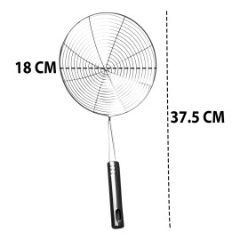 MDJ Coladera Escurridora Con Mango De Metal