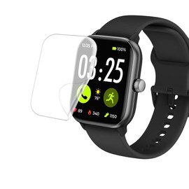 [5 Pack] screen protector for Spade & Co Health Smartwatch 4, Case Friendly HD Clear [Anti-Scratch] [Bubble Free] [Anti-Fingerprint] PET Film for Spade & Co Health Smartwatch 4 1.85" Smart Watch