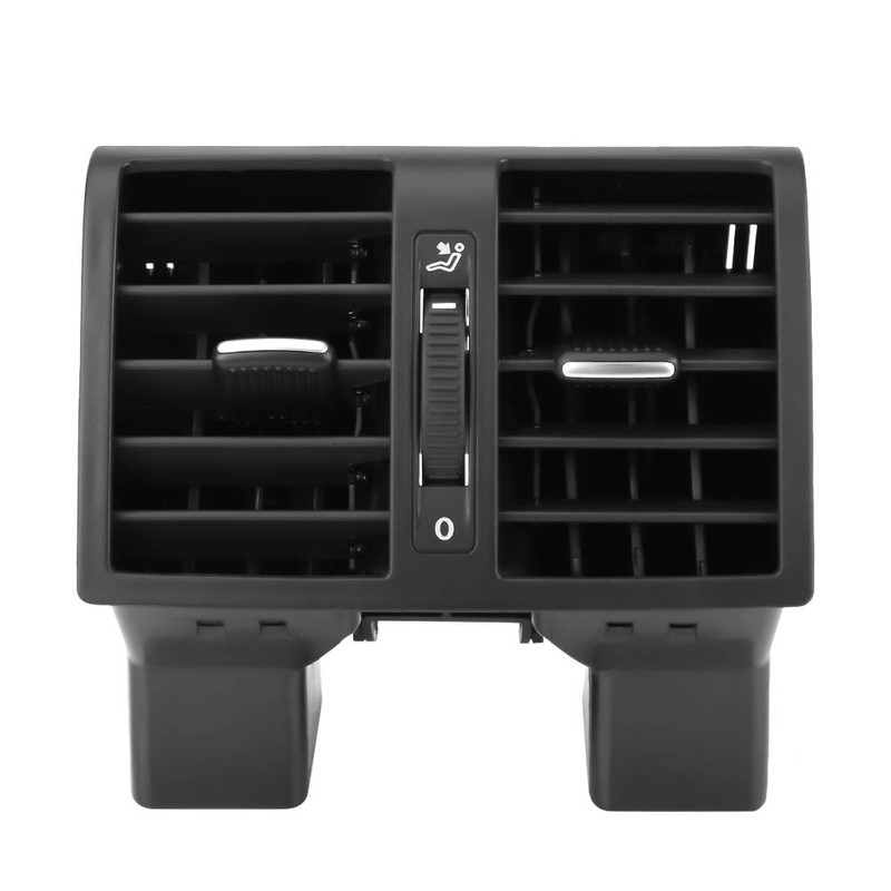 Rear Centre Console Air A/C Outlet Vent Black Mounting Stable