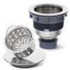 BOTEMY Stainless Steel Sink Drain Strainer 3-1/2 Inch Kitchen Sink