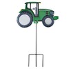 Fox Valley Traders Solar Metal Tractor Yard Stake, Made of